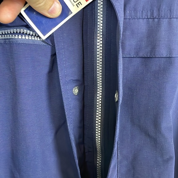 New Clique Men’s High Performance Mitchell Hooded Jacket Full Zip/Button Size M - Picture 12 of 16